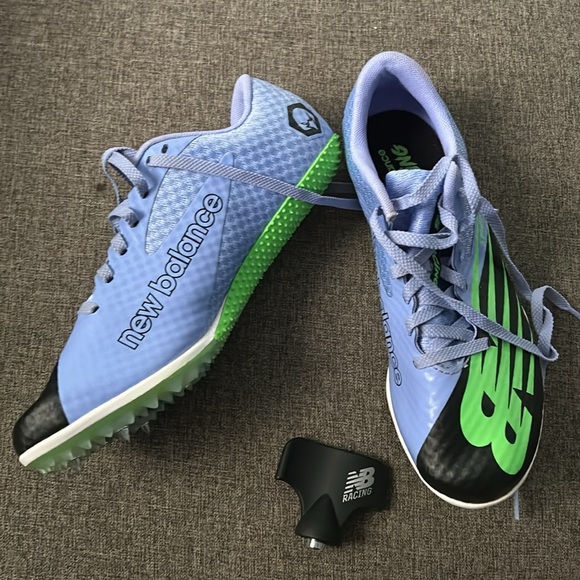 New Balance sprint Racing spike shoes size 7 - Picture 2 of 3